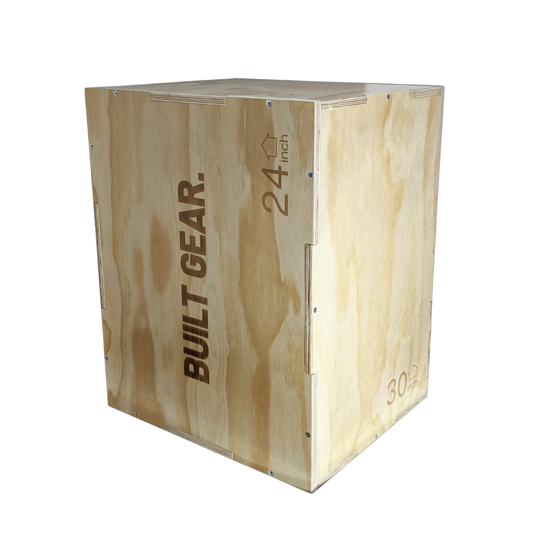 Built Gear 3 in 1 Wooden Plyo Box