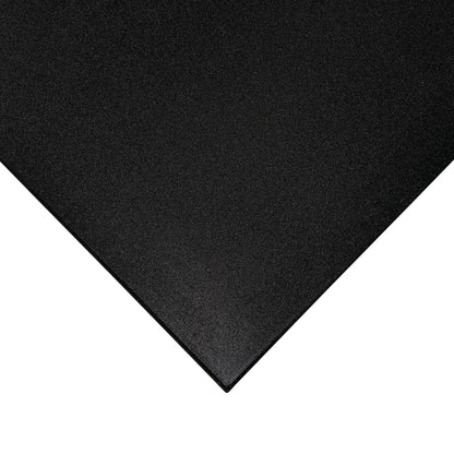Plain Black Rubber Gym Flooring (1m x 1m x 15mm)