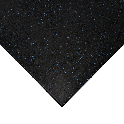 Blue Fleck Rubber Gym Flooring (1m x 1m x 15mm)